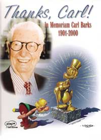 Thanks, Carl! In Memoriam Carl Barks 1901 - 2000