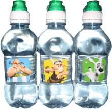 Wasserflaschen von Volvic