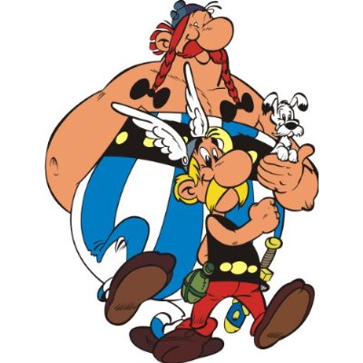 Pema Wandtattoo bunt farbig MD366 Asterix and Obelix 60 x 45 cm.jpg