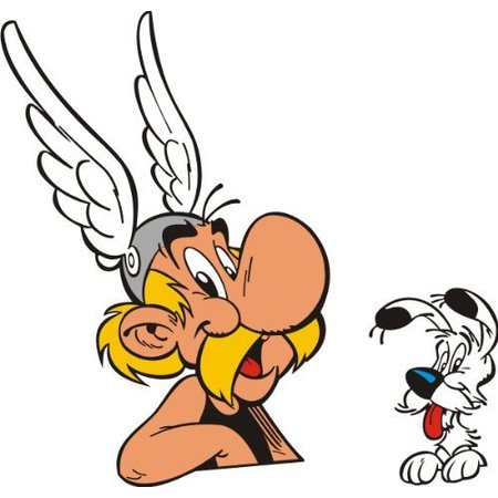 Pema Wandtattoo bunt farbig MD367 Asterix and Obelix 60 x 56 cm 18 99 €.jpg